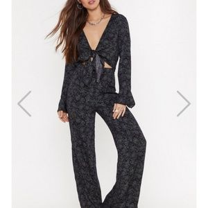 HOST PICK🎊Nasty Gal Spot & Stripe Pants & Top Set